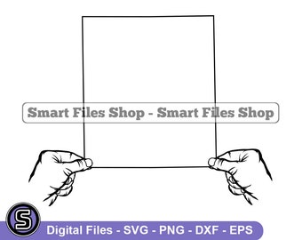 Hands Holding Paper SVG, Paper SVG, Hands Svg, Blank Paper Svg, Paper Dxf, Paper Png, Paper Clipart, Paper Files, Eps