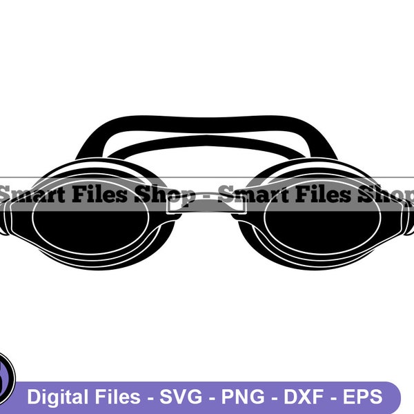 Schwimmbrillen Svg, Goggles Svg, Schwimmbrille Dxf, Schwimmbrille Png, Schwimmbrille Clipart, Schwimmbrillen Dateien, Eps