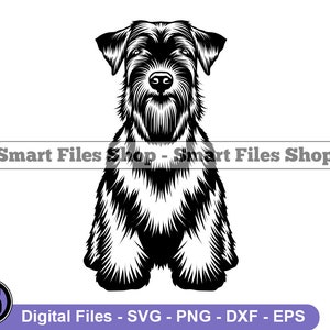 Sitting Sealyham Terrier SVG, Sealyham Terrier Svg, Dog Svg, Sealyham Terrier Dxf, Sealyham Terrier Png, Clipart, Files, Eps