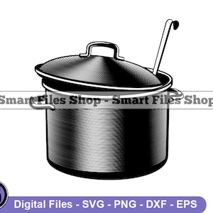 Silver Cooking Pot Clipart - Best WEB Clipart