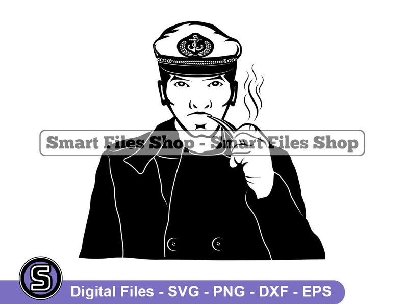 Ship Captain Svg Navy Svg Nautical Svg Ship Captain Dxf - Etsy