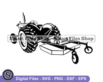 Bush Hog Svg, Drehschneider Svg, Traktor Svg, Farm Svg, Farm Svg, Farmer Svg, Bush Hog Dxf, Bush Hog Png, Bush Hog Clipart, Dateien, Eps