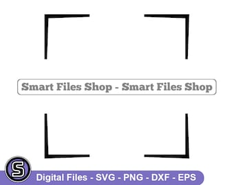 Broken Square Frame Svg, Square Frame Svg, Decorative Svg, Square Frame Dxf, Square Frame Png, Square Frame Clipart, Square Frame Files