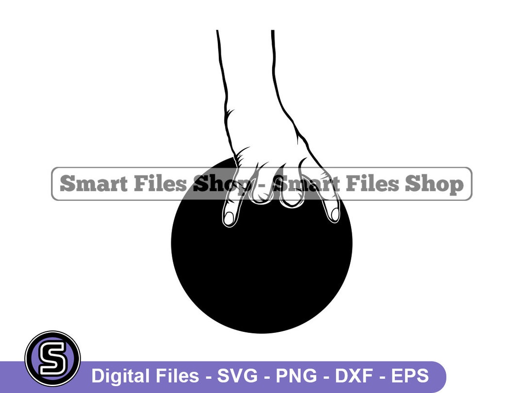 Hand Holding Bowling Ball Svg, Bowling Ball Svg, Bowling Svg, Bowling