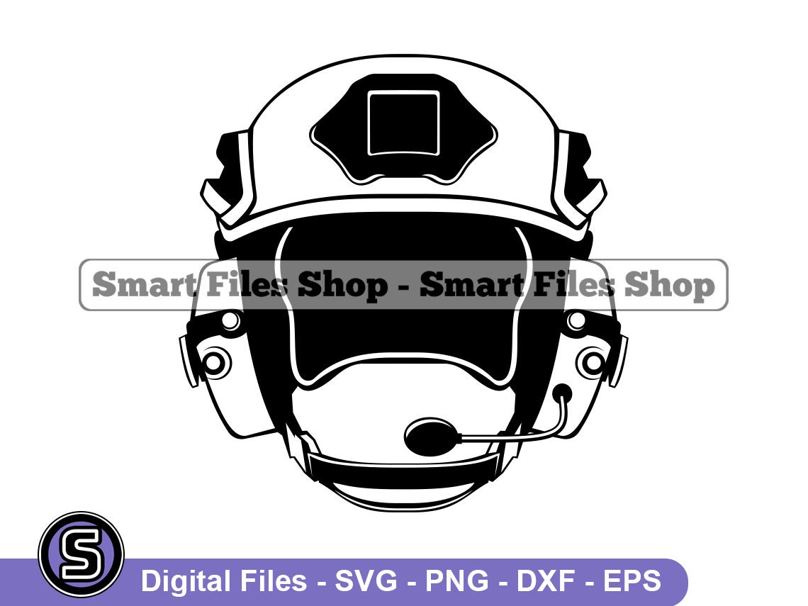 Military Tactical Helmet Svg, Special Forces Svg, Soldier Svg, Army Svg, Marines Svg, Military Tactical Helmet Dxf, Png, Clipart, Files Eps