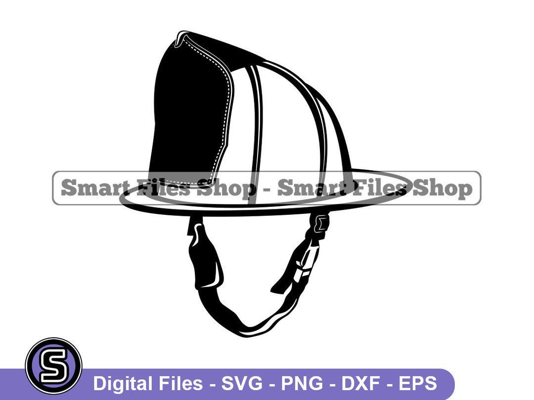 Fire Helmet Svg, Firefighter Helmet Svg, Fireman Helmet Svg, Fire