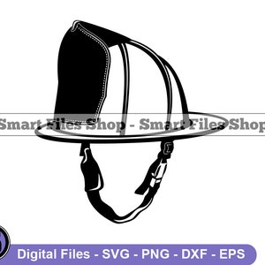Fire Helmet Svg, Firefighter Helmet Svg, Fireman Helmet Svg, Fire Helmet Dxf, Fire Helmet Png, Fire Helmet Clipart, Fire Helmet Files, Eps