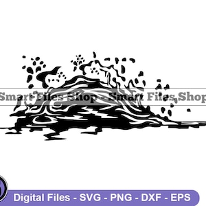 Water Splash #3 Svg, Water Ripple Svg, Water Splash Dxf, Water Splash Png, Water Splash Clipart, Water Splash Files, Eps