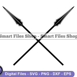 Roman Spear Clipart - Etsy