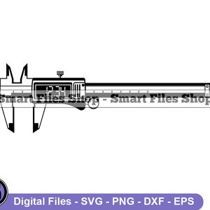 Digital Caliper Svg, Caliper Svg, Plumber Svg, Caliper Dxf, Caliper Png, Caliper Clipart, Caliper Files, Caliper Eps