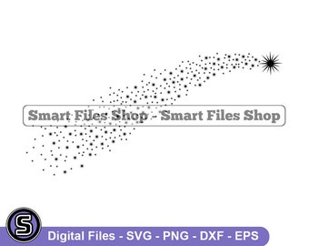 Estrellas Svg, Star Dust Svg, Estrellas fugaces Svg, Estrellas Dxf, Estrellas Png, Estrellas Clipart, Stars Files, Eps