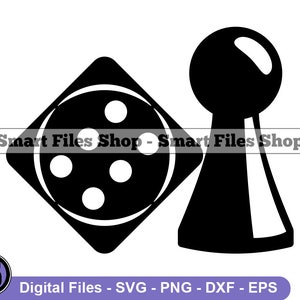Board Game Logo Svg, Board Game Svg, Board Game Dxf, Board Game Png, Board Game Clipart, Board Game Files, Board Game Eps