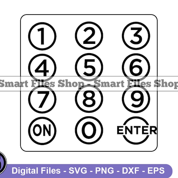 Lock Keypad Outline Svg, Lock Keypad Svg, Dial Pad Svg, Numbers Svg, Lock Keypad Dxf, Lock Keypad Png, Lock Keypad Clipart, Files, Eps