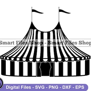 Carpa de circo #5 Svg, Carpa de circo Svg, Carpa de circo Dxf, Carpa de circo Png, Clipart de carpa de circo, Carpa de circo wFiles, Eps