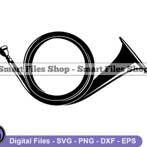 Hunting Horn Svg, Hunter Svg, Hunting Svg, Hunting Horn Dxf, Hunting Horn Png, Hunting Horn Clipart, Hunting Horn Files, Eps