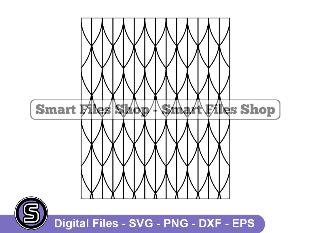 Dragon Scales Outline 2 Svg Dragon Svg Scales Svg Dragon Etsy