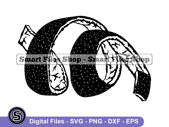 Peel Svg Orange Peel Svg Fruit Peel Svg Peel Dxf Peel Png | Etsy
