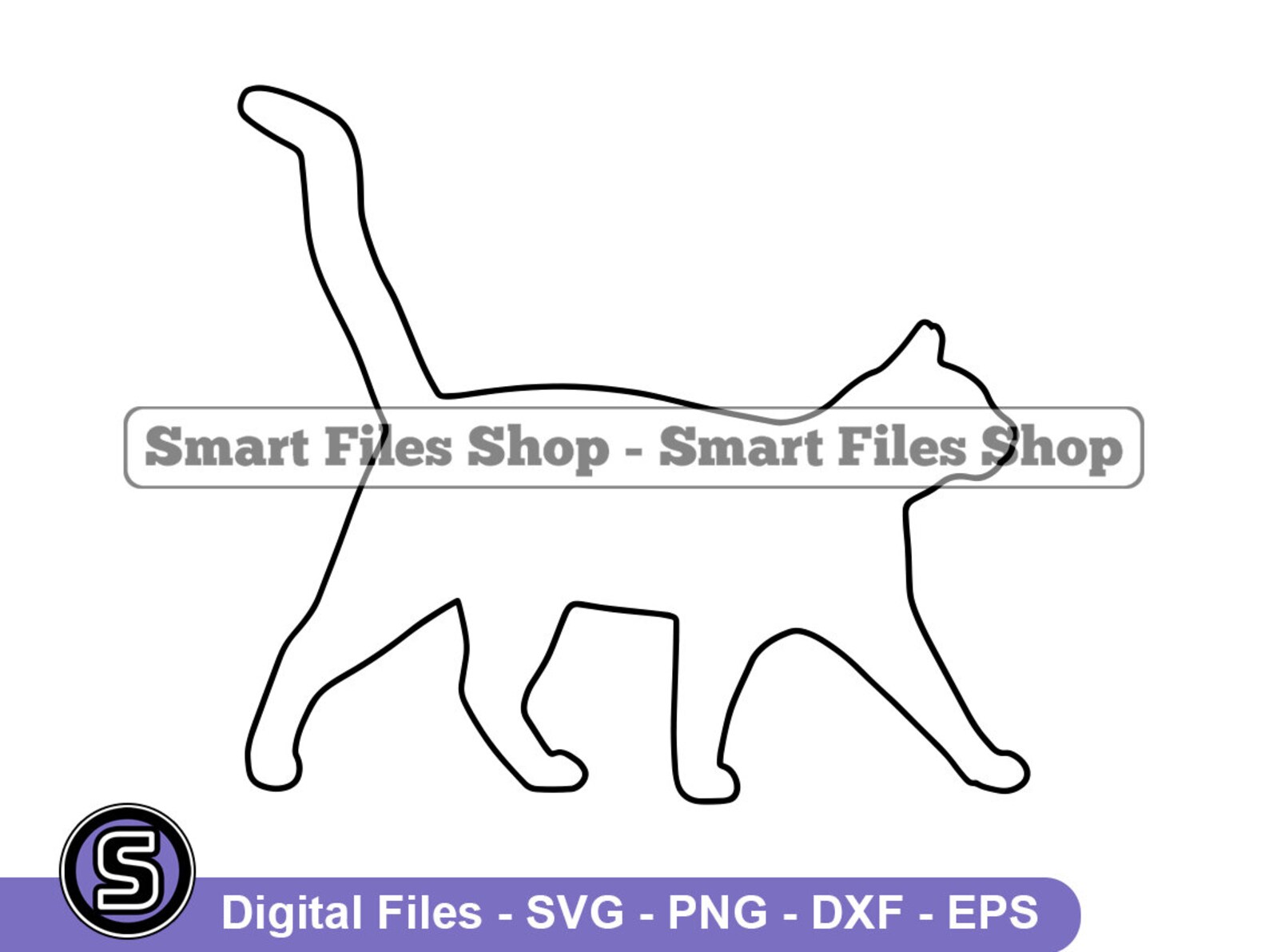 Katzen Umriss Svg Katze Svg Katzen Svg Katzen Umriss Dxf - Etsy Schweiz