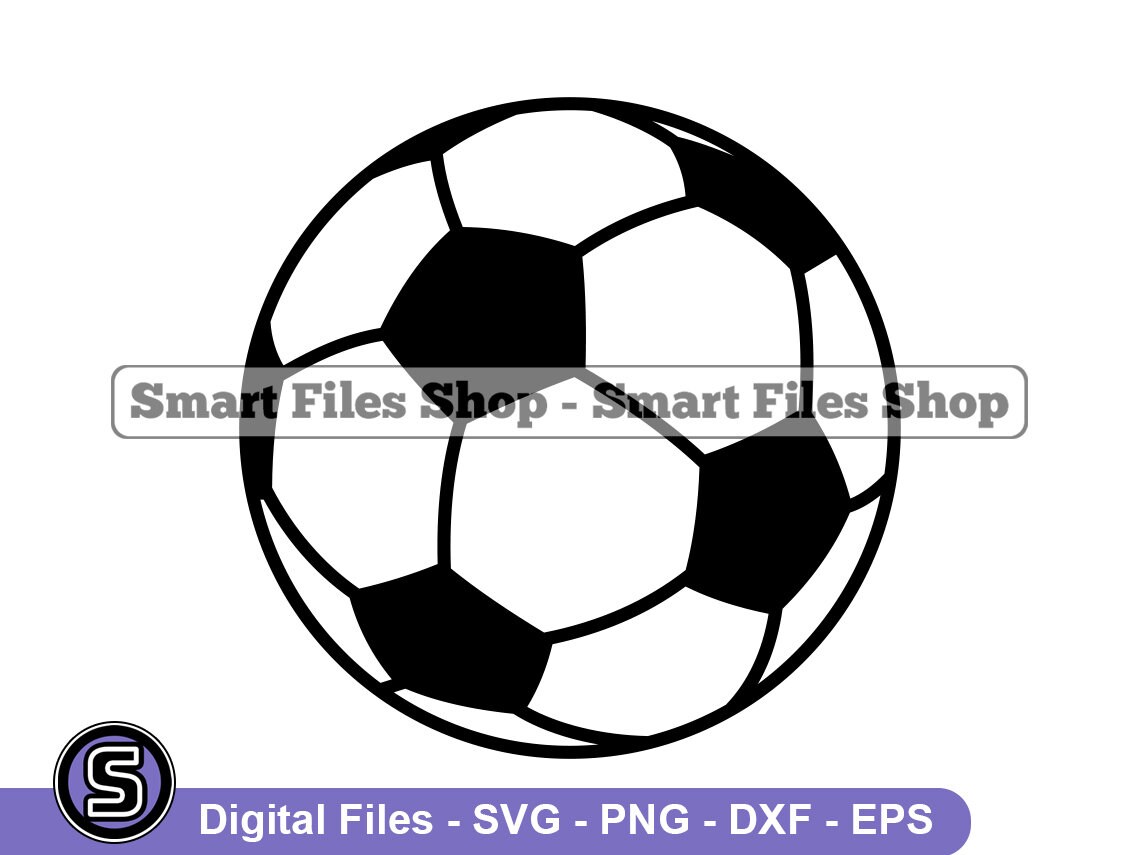 Soccer Ball Svg Soccer Svg Soccer Ball Dxf Soccer Ball Png - Etsy