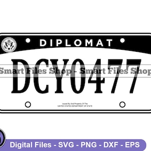 Diplomaat Nummerplaat Svg, Rijden Svg, Bestuurder Svg, Diplomaat Kenteken Dxf, Diplomaat Kenteken Png, Clipart, Bestanden, Eps