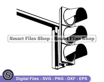 Traffic Light #3 Svg, Traffic Light Svg, Traffic Svg, Traffic Light Dxf, Traffic Light Png, Traffic Light Clipart, Traffic Light Files