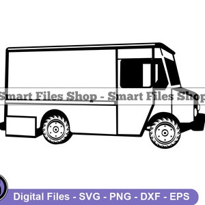 Food Truck Svg, Food Truck Dxf, Food Truck Png, Food Truck Clipart, Food Truck Files, Food Truck Eps