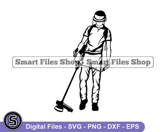 Landscape Edger SVG, Gardening Svg, Landscaping Svg, Landscape Edger ...