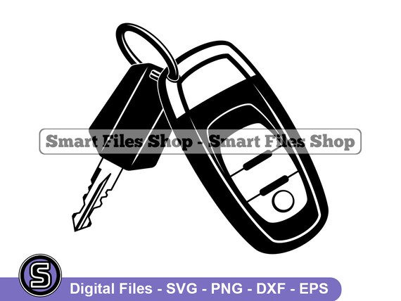 Car key graphic Royalty Free Stock SVG Vector