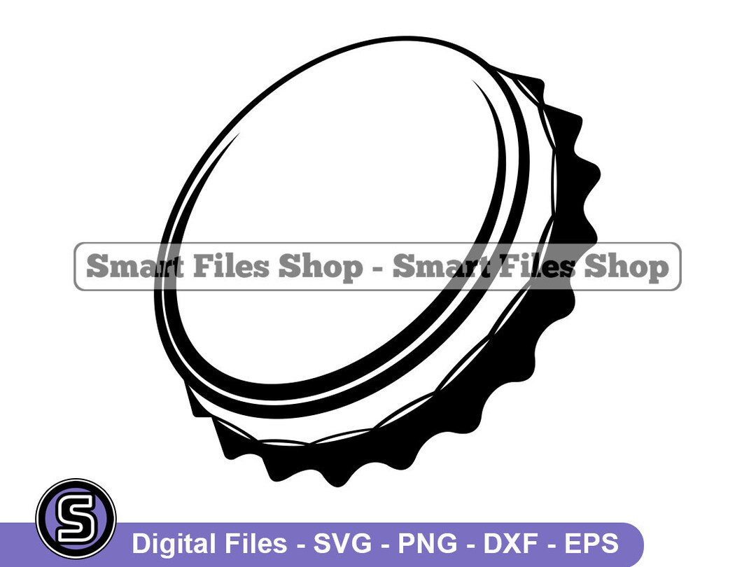 Beer Cap Svg Soda Cap Svg Bottle Cap Svg Beer Cap Dxf Beer Etsy