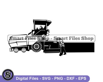 Pavimentadora asfáltica #5 svg, equipo pesado svg, contratista svg, pavimentadora asfáltica Dxf, pavimentadora asfáltica Png, pavimentadora asfáltica Clipart, archivos, eps