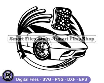 Car Wash Logo #3 Svg, Car Wash Svg, Auto Wash Svg, Car Wash Dxf, Car Wash Png, Car Wash Clipart, Car Wash Files, Car Wash Eps