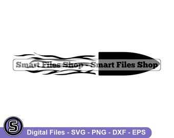 Fliegendes Bullet #3 SVG, Bullet SVG, Ammo Svg, Bullet Dxf, Bullet Png, Bullet Clipart, Bullet Files, Eps