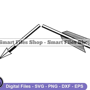 Broken Arrow Svg, Arrow Svg, Arrow Design Svg, Arrow Dxf, Arrow Png, Arrow Clipart, Arrow Files, Eps