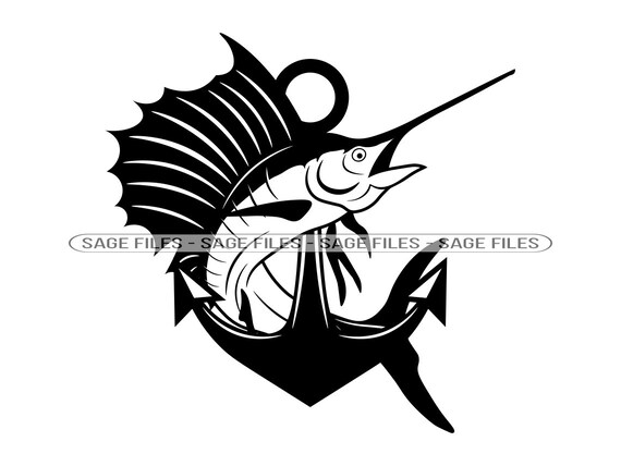 Sailfish 4 Svg Sailfish Logo Svg Sailfish Fishing Svg Fish - Etsy