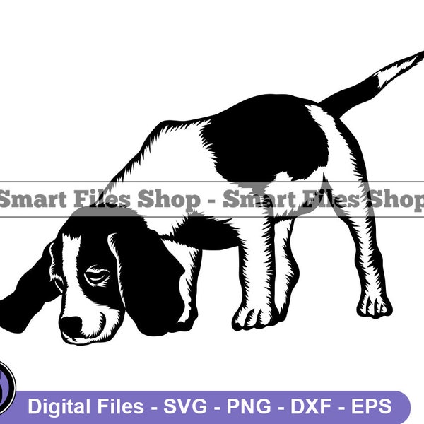 Sniffing Dog Svg, Dog Svg, Hunting Dog Svg, Sniffing Dog Dxf, Sniffing Dog Png, Sniffing Dog Clipart, Sniffing Dog Files, Eps