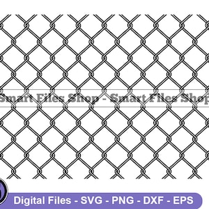 Wire Fence #2 SVG, Wire Fence Svg, Fence Svg, Wire Fence Dxf, Wire Fence Png, Wire Fence Clipart, Wire Fence Files, Eps