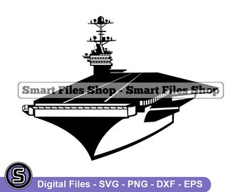 Aircraft Carrier Empty Deck #3 Svg, Aircraft Carrier Svg, Navy Svg, Aircraft Carrier Dxf, Aircraft Carrier Png, Clipart, Files, Eps