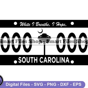 South Carolina Kenteken Svg, South Carolina Svg, Rijden Svg, Bestuurder Svg, South Carolina Dxf, South Carolina Png, Clipart, Bestanden, Eps