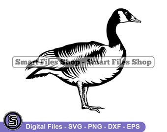 Kanadensisk gås #2 SVG, gås Svg, flygande gås Svg, gäss Svg, gås Dxf, gås Png, gås Clipart, gåsfiler, Eps