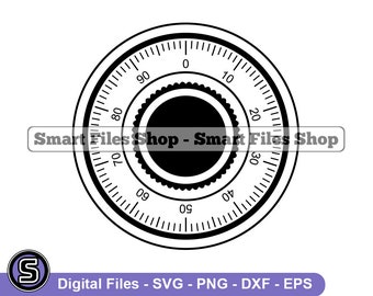 Combination Lock Svg, Lock Svg, Security Svg, Combination Lock Dxf, Combination Lock Png, Combination Lock Clipart, Files, Eps