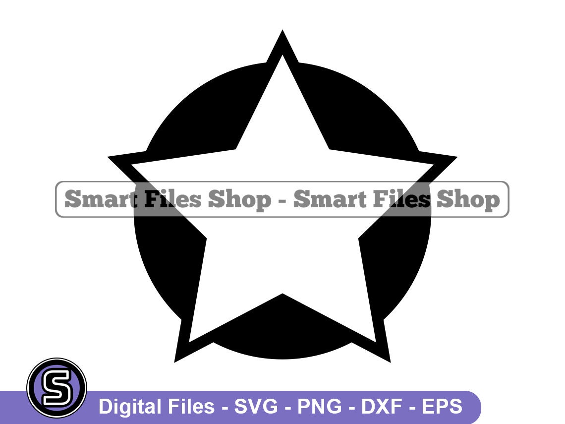 Star Logo 3 Svg Star Svg Star Design Svg Star Dxf Star | Etsy