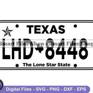 Texas Kenteken Svg, Texas Svg, Rijden Svg, Bestuurder Svg, Texas Dxf, Texas Png, Texas Clipart, Texas Files, Texas Eps
