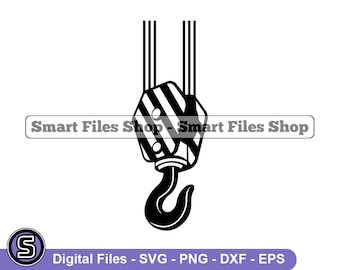 Gancho de grúa # 4 svg, gancho de grúa svg, gancho svg, construcción svg, gancho de grúa dxf, gancho de grúa Png, clipart de gancho de grúa, archivos de gancho de grúa, eps