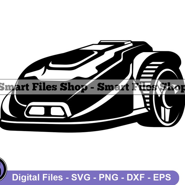 Robotic Lawn Mower #3 Svg, Lawn Mower Svg, Lawnmower Svg, Landscaping Svg, Lawn Mower Dxf, Lawn Mower Png, Lawn Mower Clipart, Files, Eps