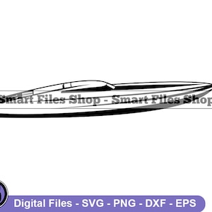 Go Fast Boat Svg, Speed Boat Svg, Yacht Svg, Go Fast Boat Dxf, Go Fast Boat Png, Go Fast Boat Clipart, Go Fast Boat Files, Eps