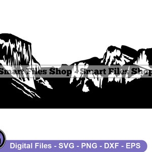 Parc national de Yosemite Svg, Camping Svg, Voyage en famille Svg, Yosemite Svg, Yosemite Dxf, Yosemite Png, Yosemite Clipart, Yosemite Files, Eps