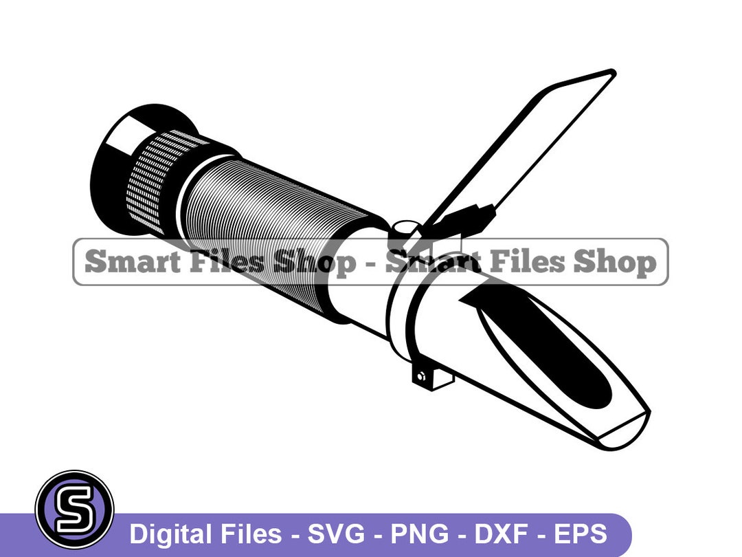 Refractometer Svg, Laboratory Svg, Refractometer Dxf, Refractometer Png