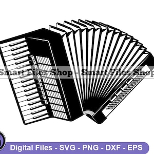 Accordion Svg, Accordion Dxf, Accordion Png, Accordion Clipart, Accordion Files, Eps