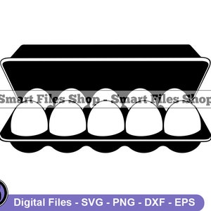 Tuzin jajek Svg, Tuzin piekarzy Svg, Jajka Svg, Gotowanie Svg, Jedzenie Svg, Kuchnia Svg, Jajka Dxf, Jajka Png, Clipart Jajek, Pliki Jajek, Jajka Eps