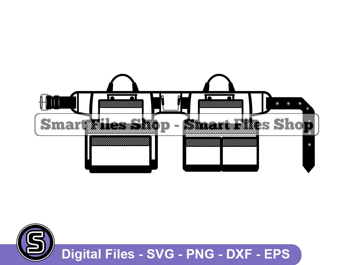 Carpenter Tool Belt Svg Carpenter Svg Tool Belt Svg Etsy